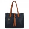 GEANȚĂ DE DAMĂ shopper bag Hernan bleumarin HB0192-1